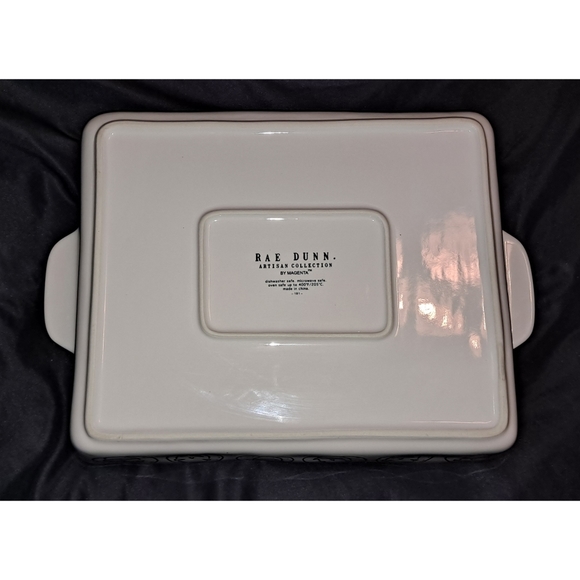 Rae Dunn "Trick or Treat" Casserole Dish - Picture 4 of 4